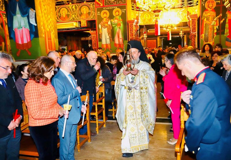 Το Άγιο Πάσχα και η Σύναξη της Παναγίας Ελεούσης στην Ιερά Μητρόπολη Δράμας.